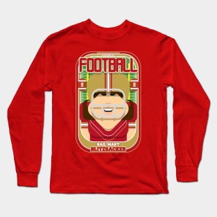 American Football Red and Gold - Hail-Mary Blitzsacker - June version Long Sleeve T-Shirt